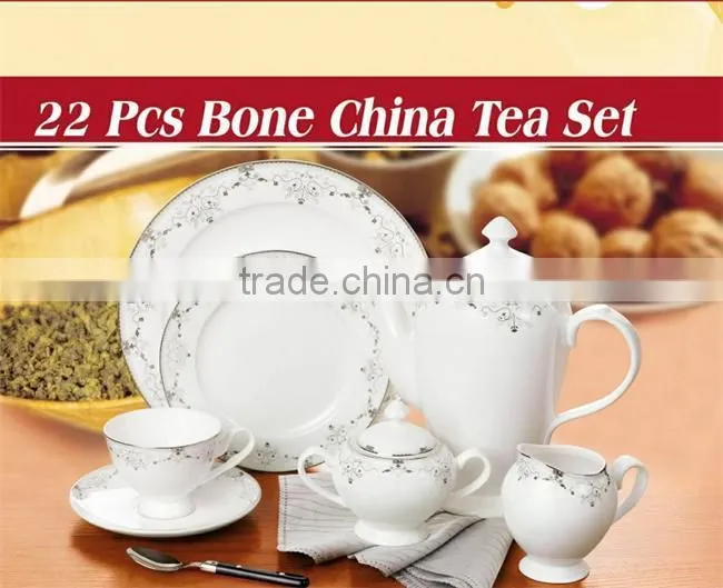 Custom Ceramic decal dinnerware set