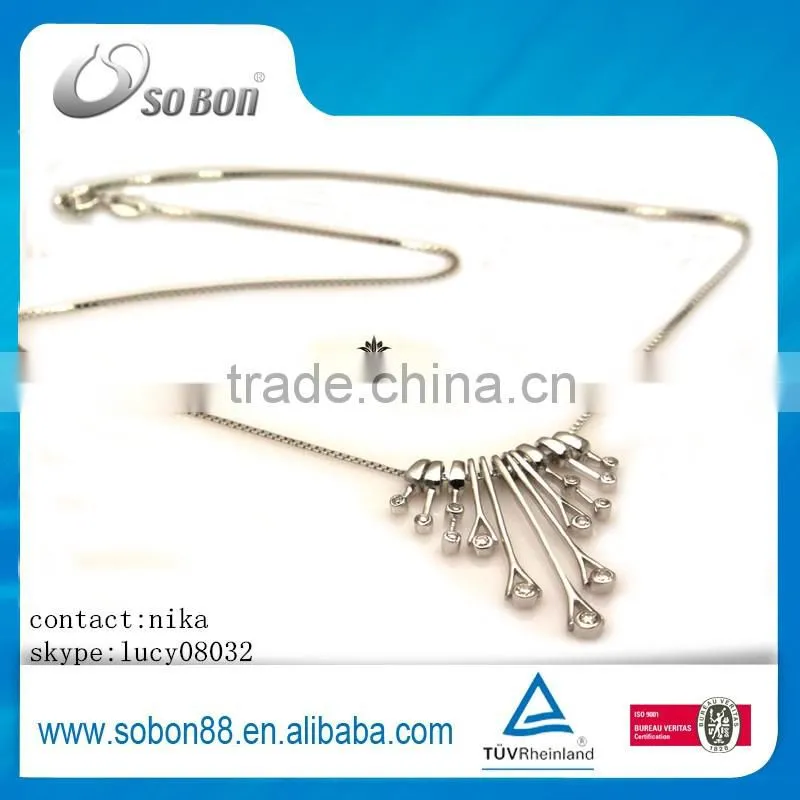Made in China 925 silver pendant necklace , hot sale 925 sterling silver necklace