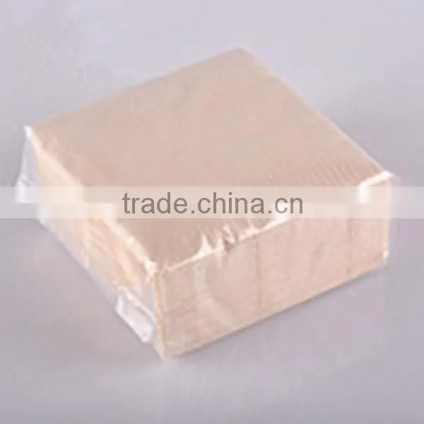 Kraft Beverage Napkin, 9" x 9", 1 ply_Kraft (8*500pcs)