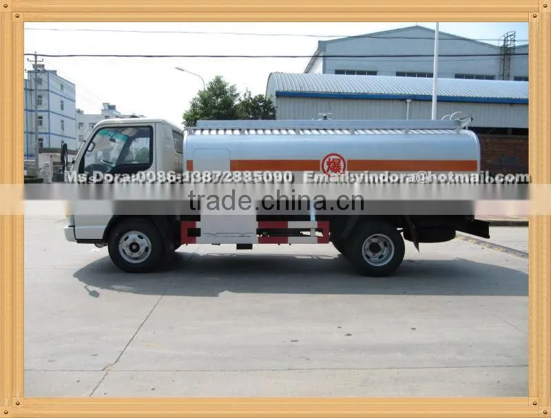 JAC refueling tank truck ,5ton refueling truck