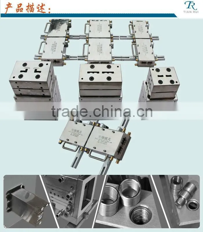 pvc wpc extrusion mould door corner line mould