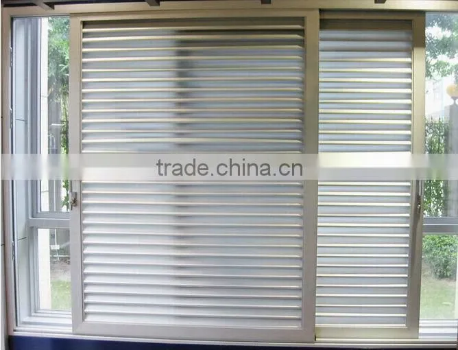 Adjustable aluminum/ pvc louver windows