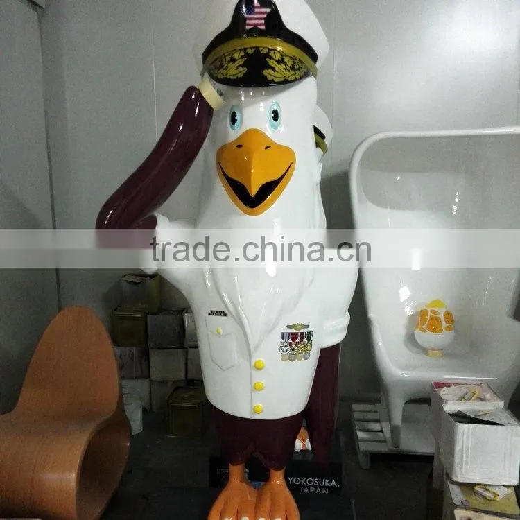 Large resin fiberglass animal statues