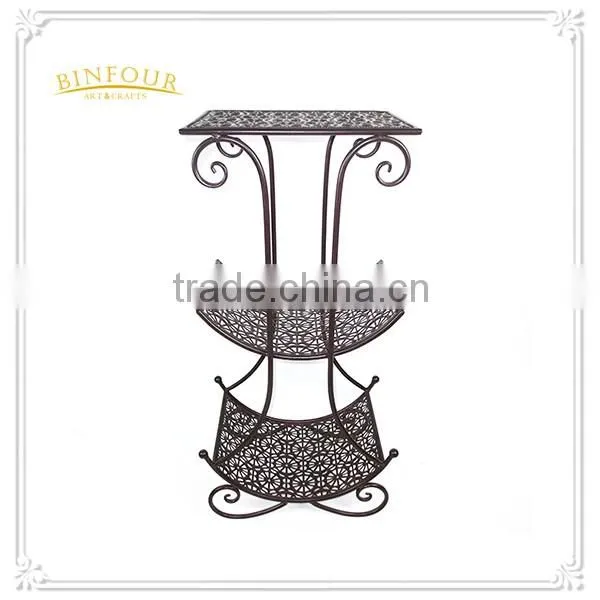 home and office deco metal magazine rack series