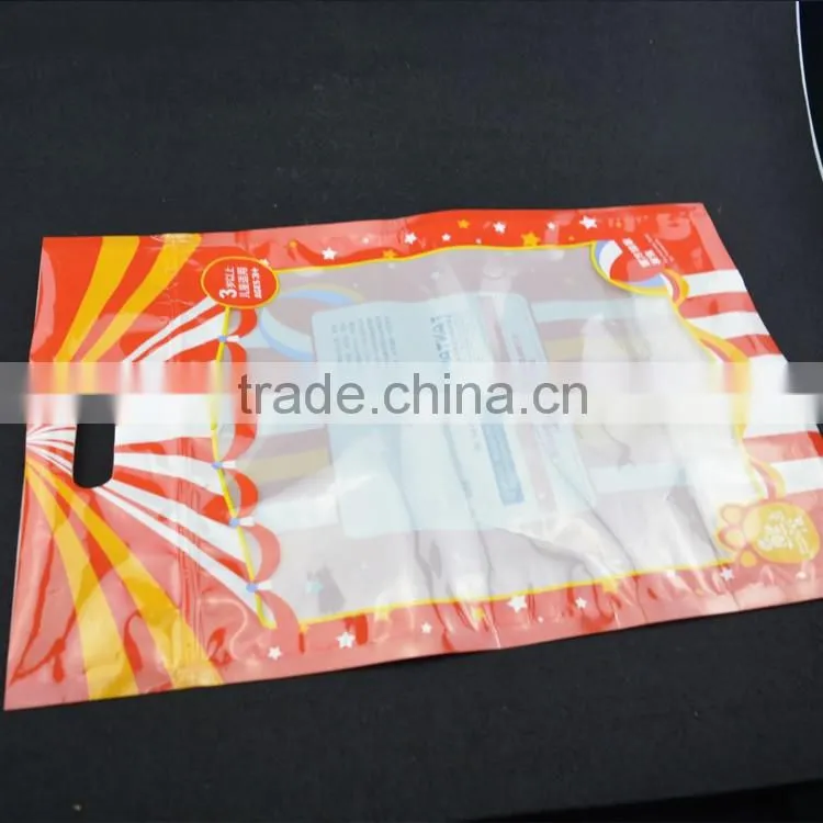 factory wholesale moisture proof lamination toy packing stand up zipper die cut bag with printing