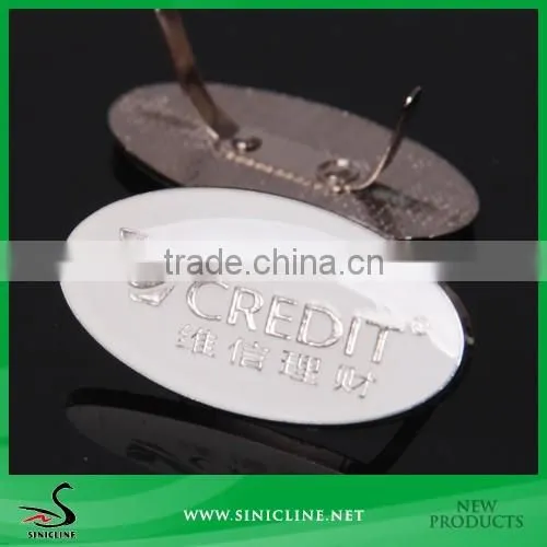 Sinicline high end fantasy metal logo label for suitcase