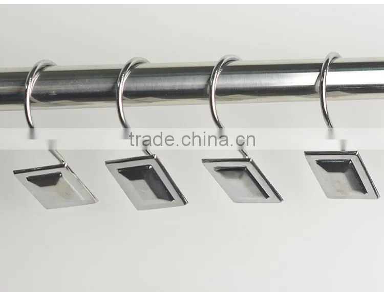 unique shower curtain hooks/Morden designed Polyresin Decorative Shower Curtain Hooks/Shower cutain hook