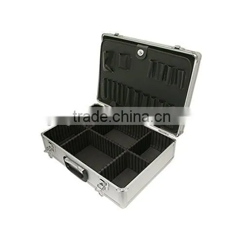 ALUMINIUM HARD CASE ELECTRICIANS TOOL BOX ORGANISER 460x330x150mm EN-AC-FG-A022