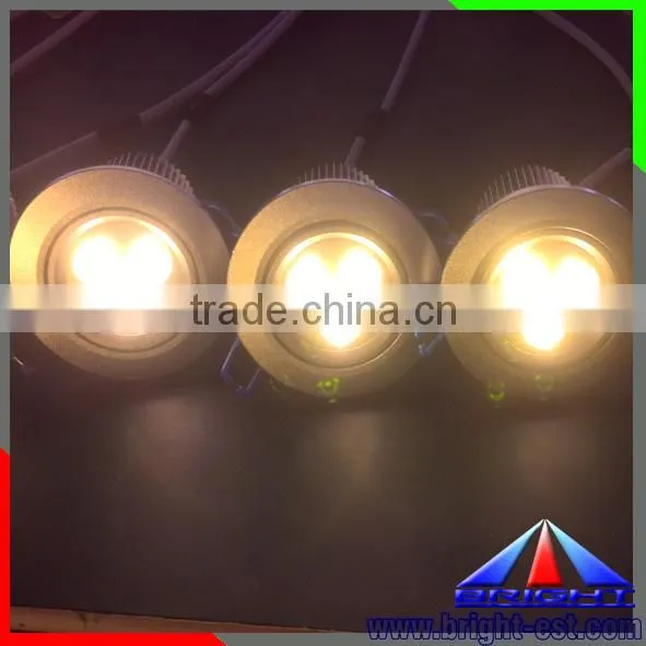 led ceiling light 3*1w high power led downlight for lighting led spot light