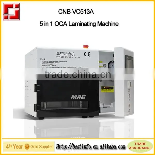5 in 1 Vacuum LCD Glass Rigid to Rigid Banding Machine OCA Laminating Machine