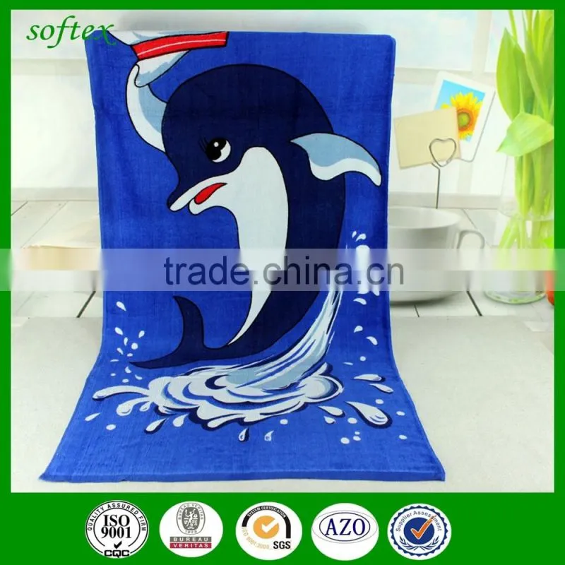 china supply wholesale personalized beach towels with cotton printing
