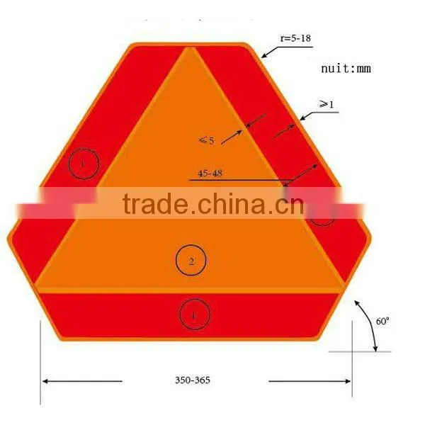 3m printable traffic signs,Reflective triangle warning portable traffic signs,safety traffic signs,folding traffic signs