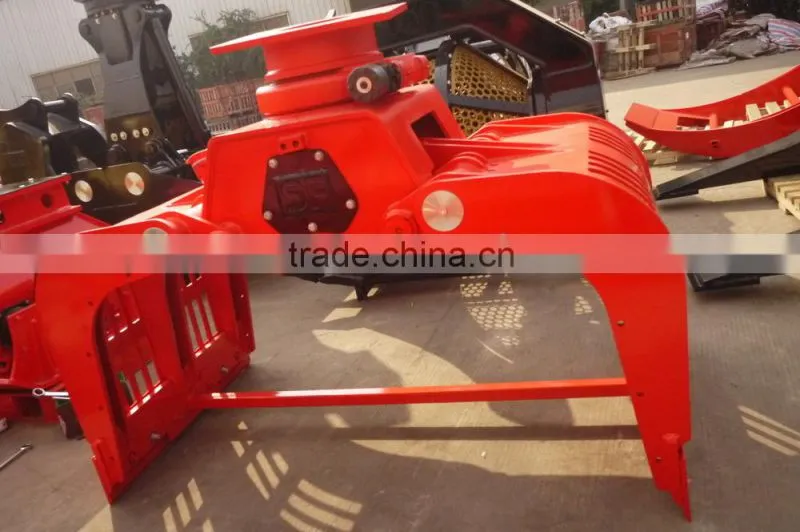 SF New product 360 degree rotating grab for excavator