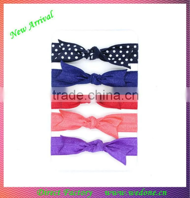 Elastic Bow Hair Tie Bracelet