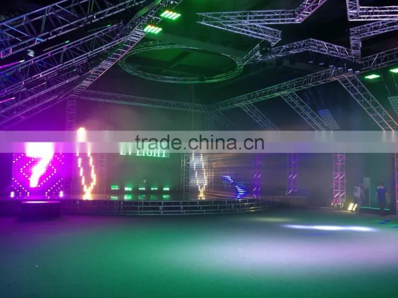 LED mini moving light 6x10w Cree LED with quad RGBW color