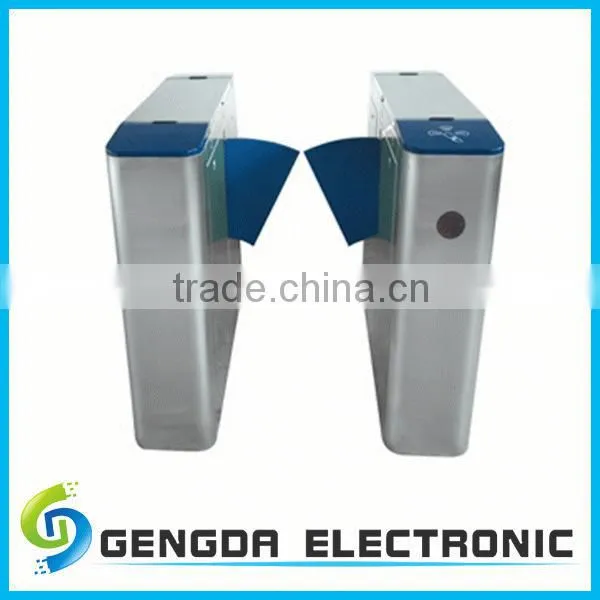 anti-pinch full automatic mechanism of flap turnstile opening gate for access control