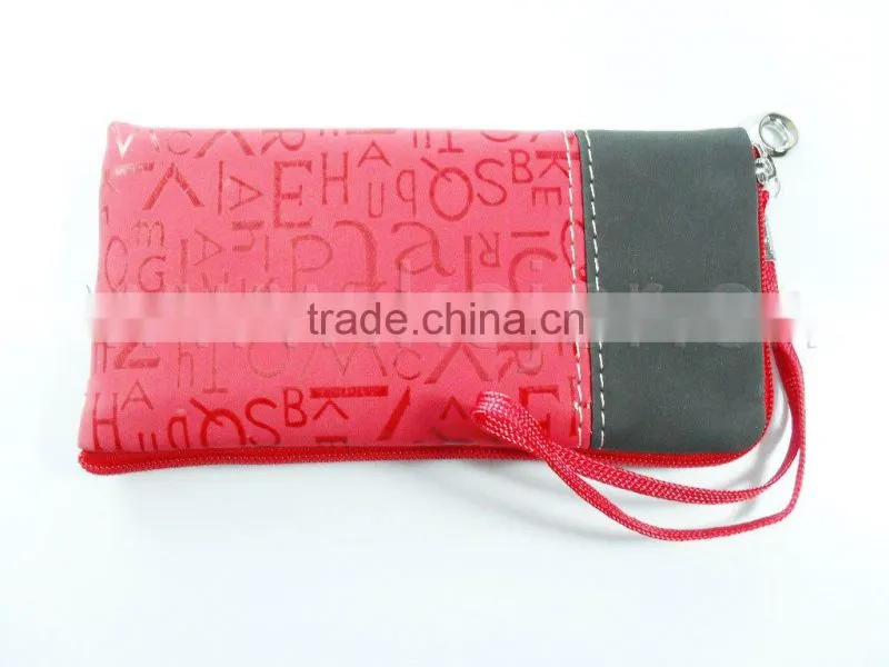 High quality Drawstring Leather Pouch for samsung galaxy s5 s4 s3 note3 note2