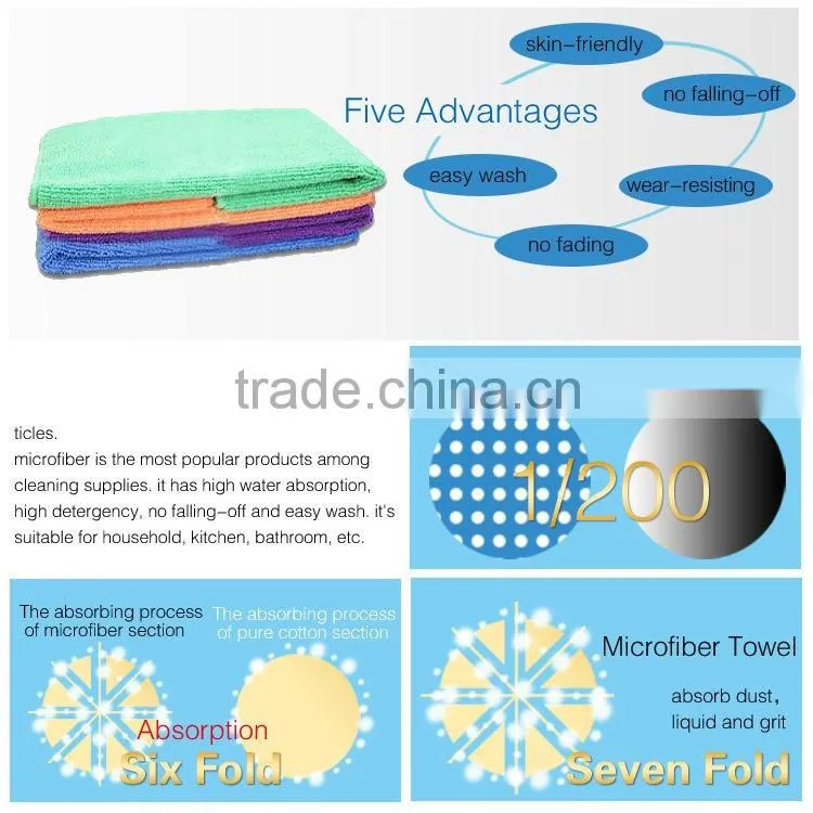 stripe china wholesale microfiber fabric clay bar towel price