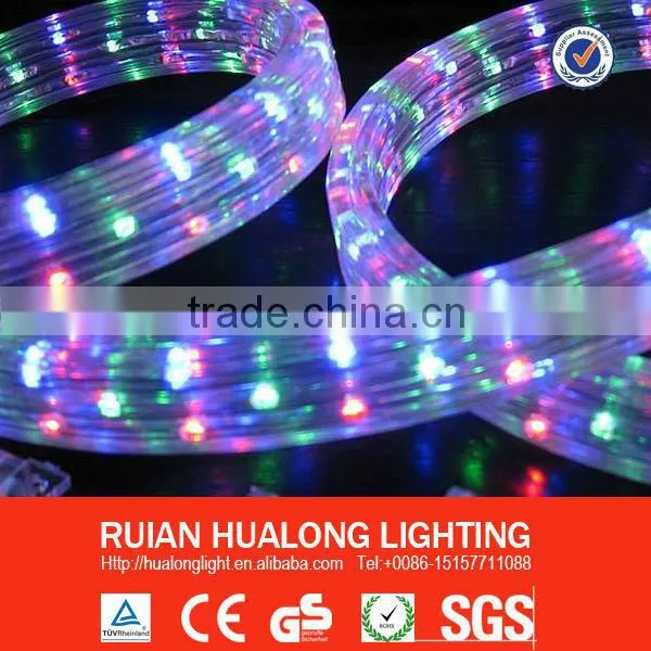 CE&Rohs color changing led rope light RGB led rope light