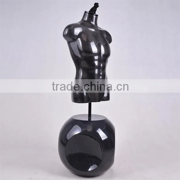 New Arrival Black Male Mannequin Torso