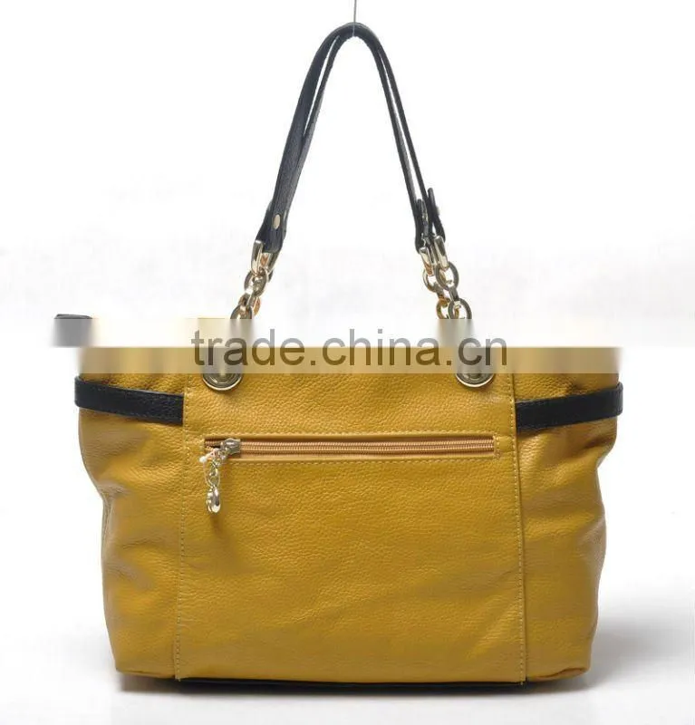 New Fashion! Lady Genuine Leather Handbag 2012! Elegant!