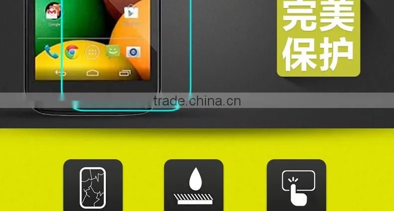 High Quality Glass Tempered Screen Protector For Moto X Style Tempered Glass Flim