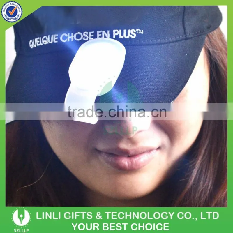 Promotional Gift Magnetic Silicone Portable Blinking LED Clip Light