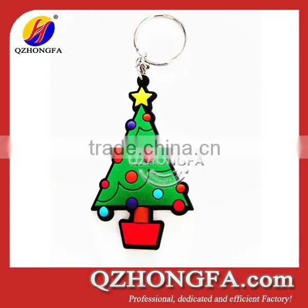Promotional PVC Key Ring 3D Soft Printing Key Chain