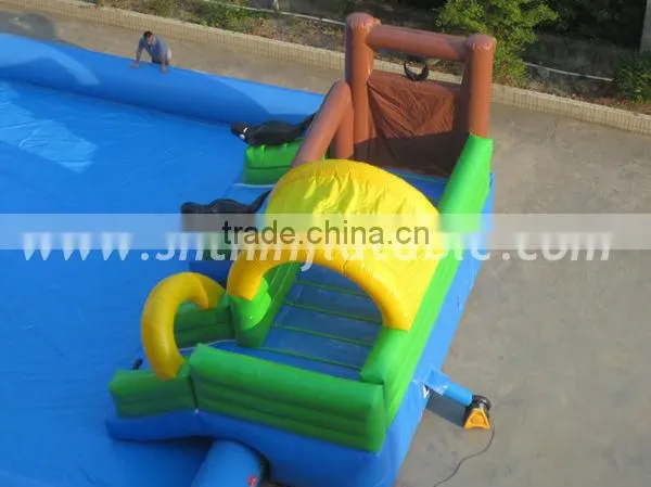 2015 PVC Giant water park inflatable swimming pool / large round pool for adult