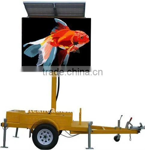 P20 LED Solar Sign Screen Trailer