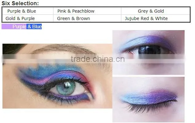 MC Classic Lustrous Flowery Eye shadow(Double Colors) 3.5g