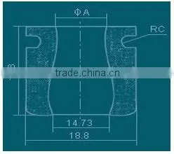 Series of high quality tungsten carbide nozzles