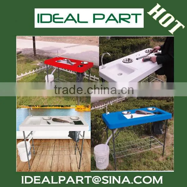 Outdoor sink table,Hunting Table with Sink