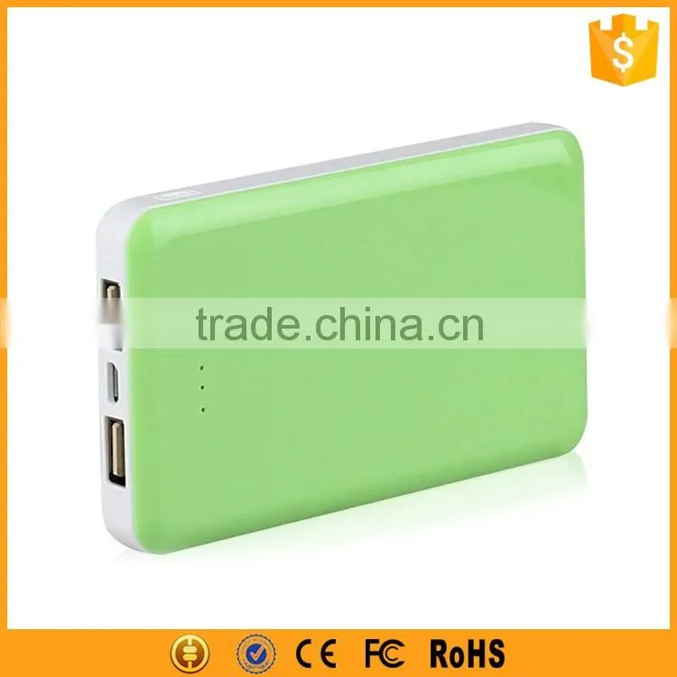 Universal portable power bank 6000mah for mobile phone