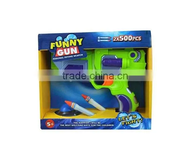 Wholesale toys factory cheap plastic water bullet gun for promotion