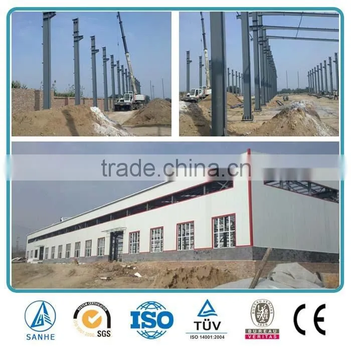 2016 Customized pre-engineered metal buildings