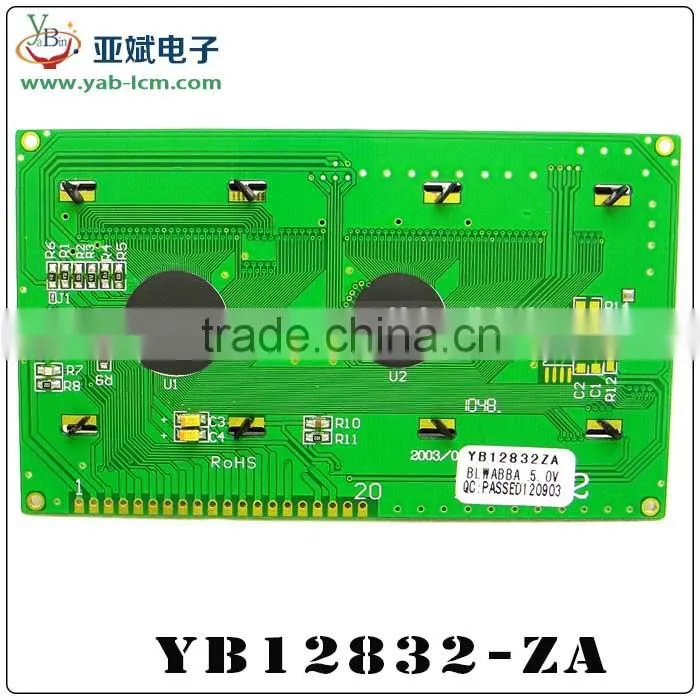 3.15 inch 12832 lcd display module with Chinese word stock ST7920 lcd display