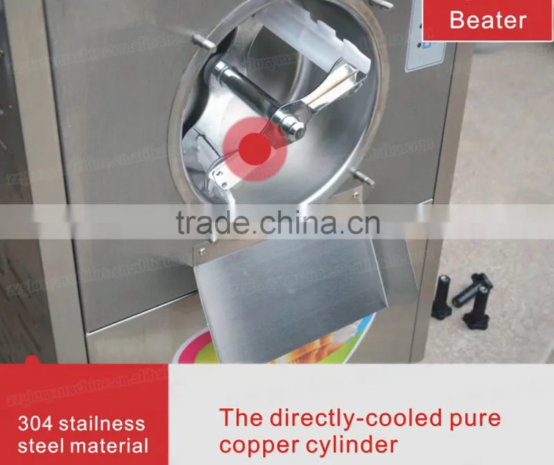 CE Approved Hard Ice Cream Making Gelato Machine