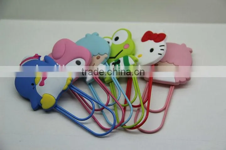 The Dongguan factory manufacture custom design silicone bookmark