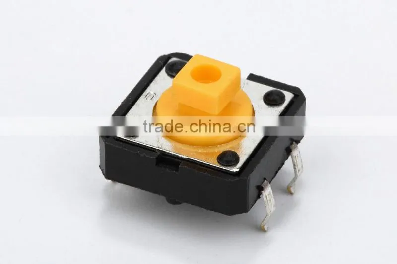 Mini 12x12x7.3 250V tact switch 4 pin tact switch with high quality