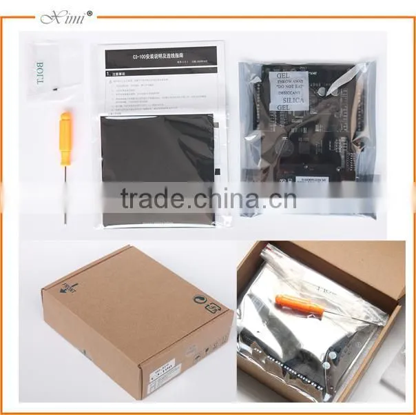 C3-100 package B card access controller with power supply metal box and battery function 1 door wiegand access control board