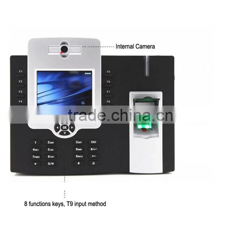 Free software 8000 users rfid access control system linux system wifi network fingerprint time attendance