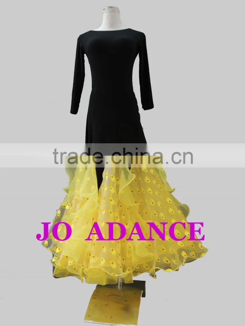 Ballroom dance skirt dance costumes Ms. dance clothing Dance skirt Ballroom skirt
