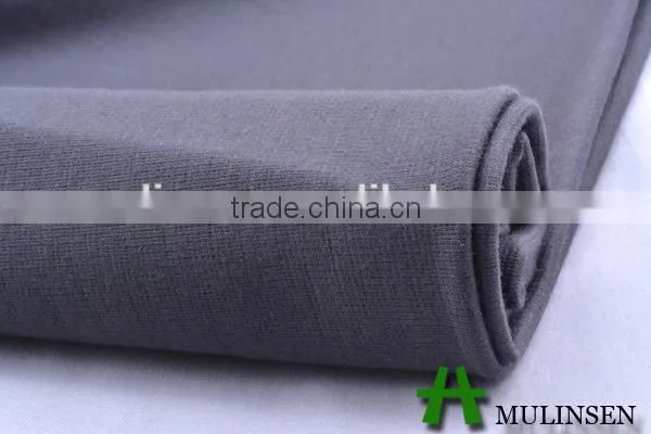 Mulinsen textile knitting 96%polyester 4%spandex dyed knit wear textil product