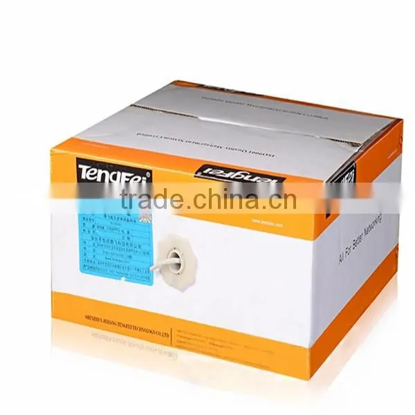 OEM CAT5E FTP Cable, Shielded Network Cable, Aluminum Mylar Shied Structure