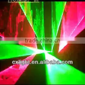 Three Lens Three Colors Laser Stage Lightings for Disco Party