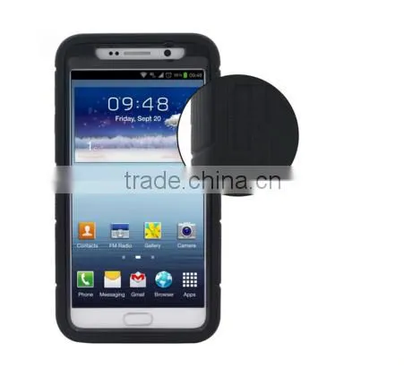 For Galaxy Note5 Case Holster Case Cover Dual Layer Armor Defender Protective Cover with kickstand ring holder Holster Case