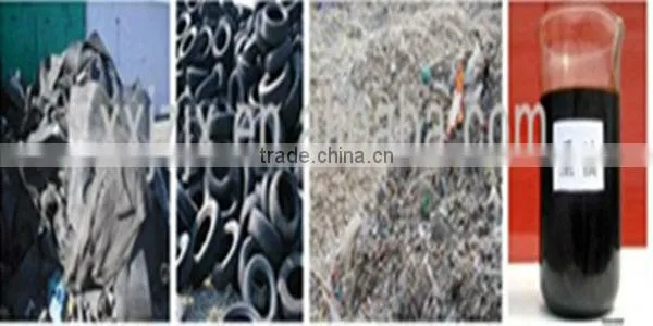 high performance waste tyre rubber recycling plant in China