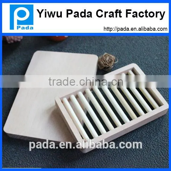 natural wooden soap holder