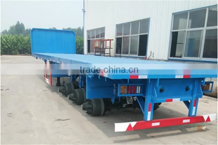 tri-axle chassis small jack container tipping trailer for sale
